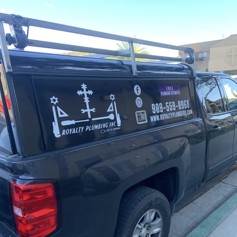 Royalty Plumbing Inc service truck