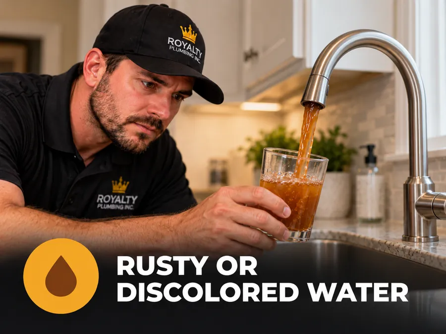 Rusty or Discolored Water